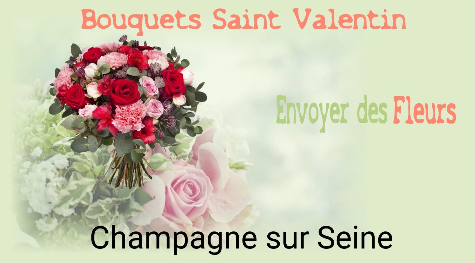 Roses de Saint-Valentin livrées à Champagne-sur-Seine